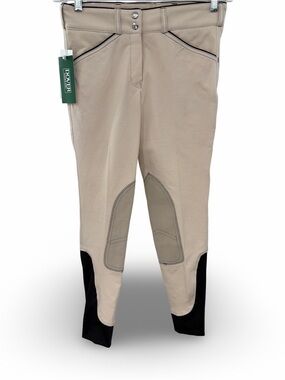 Dover Saddlery Women’s  Beige Equestrian Riding Breeches Wellesly Size 26 NWT